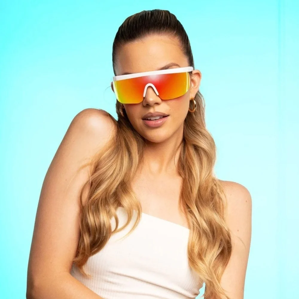 Tipsy Elves Unisex Miami‎ Ice Retro Sunglasses